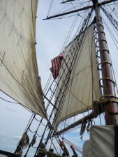 sailing on Sultana 1768