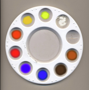 palette with 8 useful colors